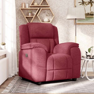 Reclining chair, red wine...