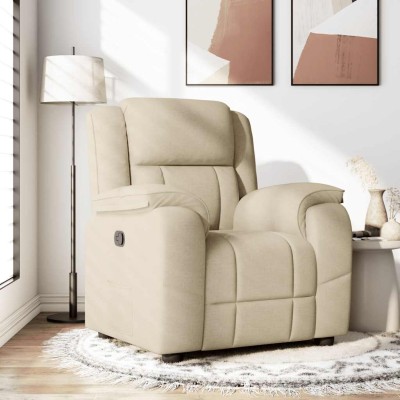 Reclining chair, cream...