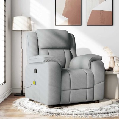 Reclining massage chair,...
