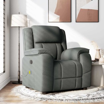 Reclining massage chair,...