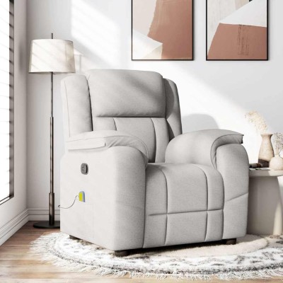 Reclining massage chair,...