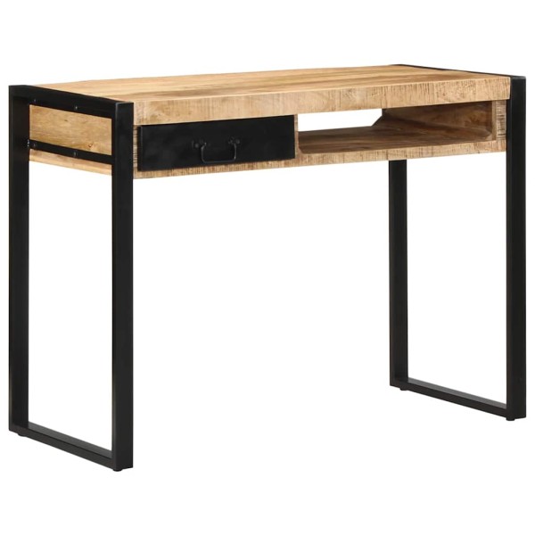 Desk 100x50x75 cm Solid untreated Mango wood