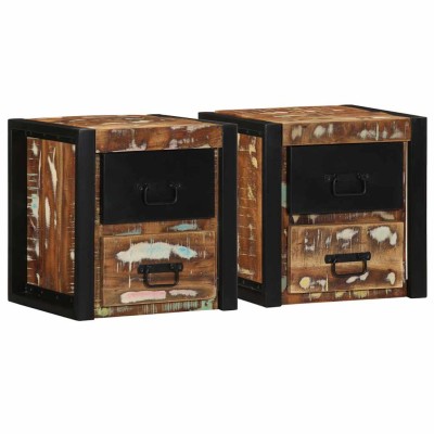 Bedside cabinets, 2 pcs.,...