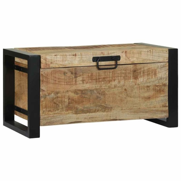 Storage boxes Brown 60 x 30 x 30 cm Solid mango wood
