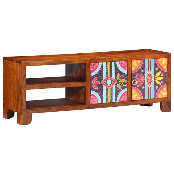 TV Cabinet Multicolor 110x30x40 Acacia solid