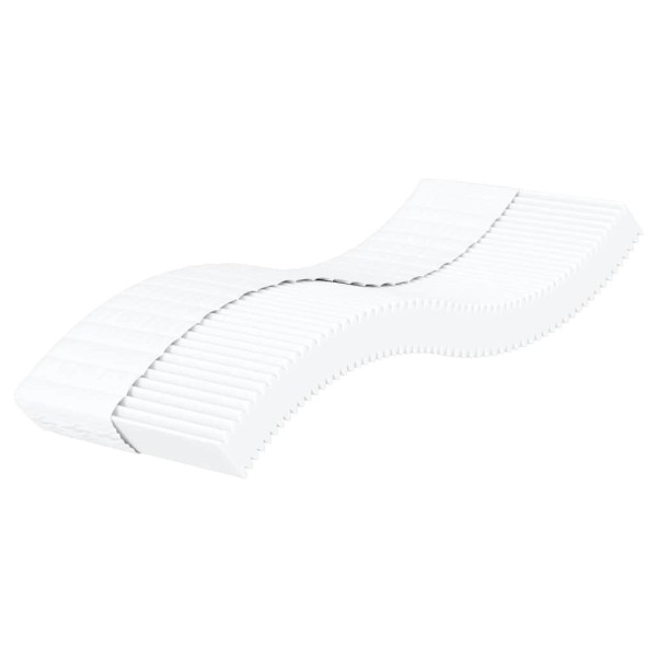 Foam mattress, white, 90x220cm, H2/H3 hardness