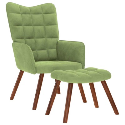 Lounge chair with stool,...