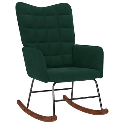 Rocking chair, dark green,...