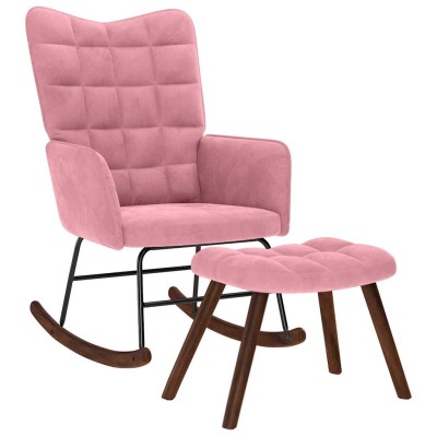 rocking chair with stool...
