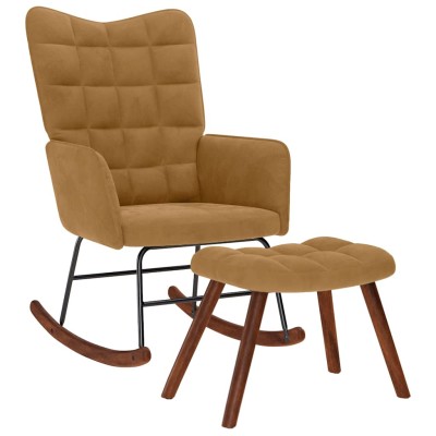 rocking chair with stool...