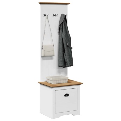 hallway cabinet with hooks...