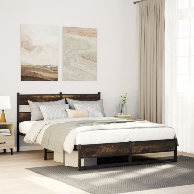 Bed frame without mattress,...