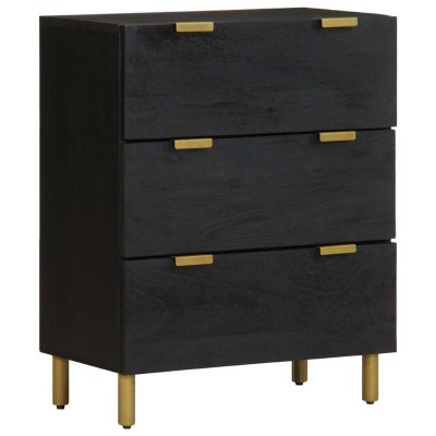 sideboard black 60x33x75 cm...