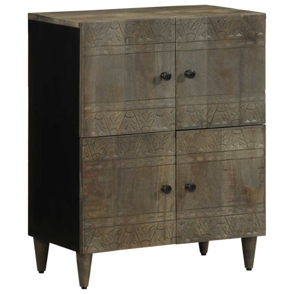 Side cabinet, 60x33x75cm, solid mango wood