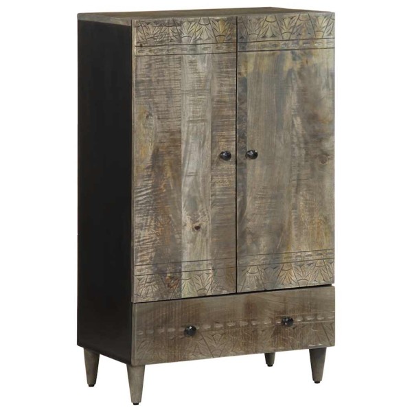 Highboard 60x33x100 cm Solid mango wood