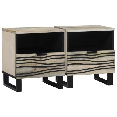 Bedside cabinet 2 pcs White...
