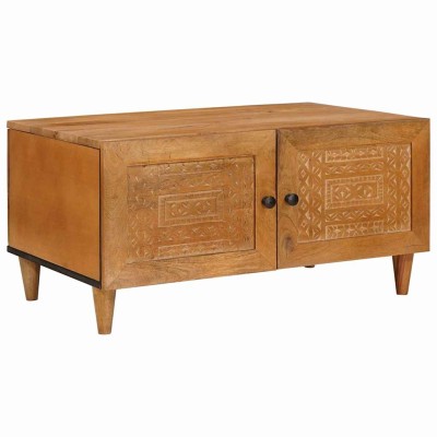 Coffee table Light brown 80...