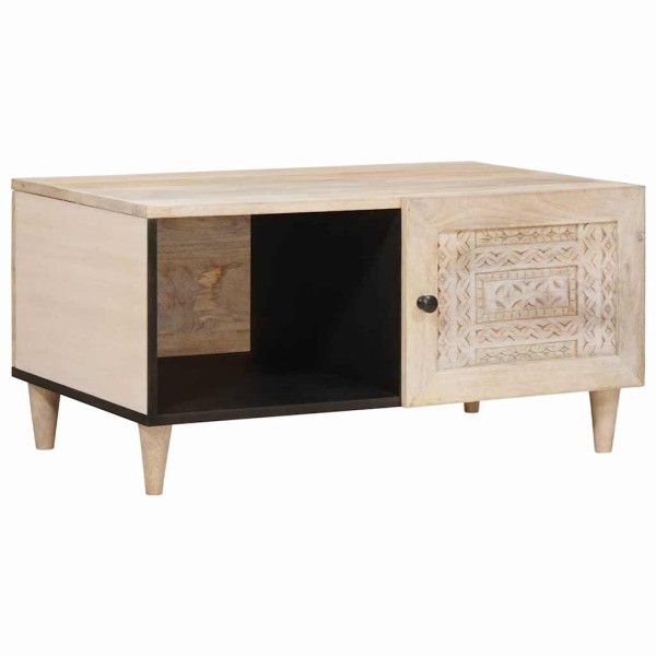 Coffee table White 100 x 54 x 40 cm Treated wood