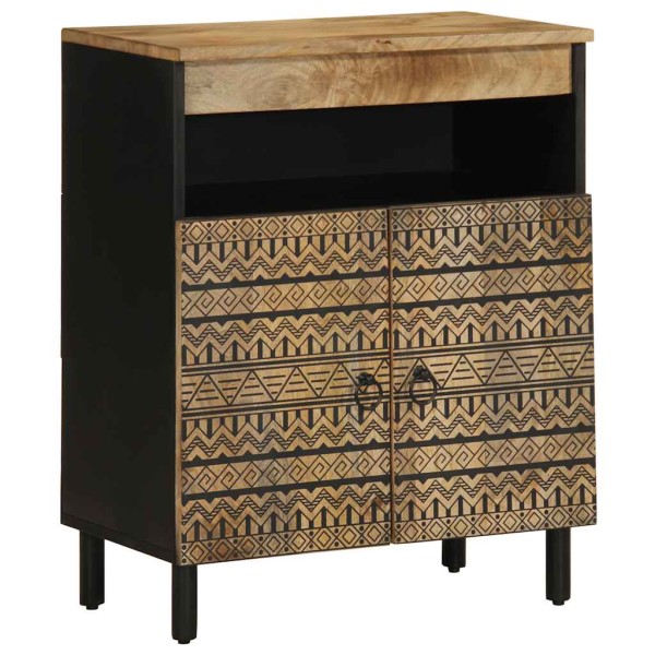 sideboard 60x33.5x75 cm Solid raw mango wood
