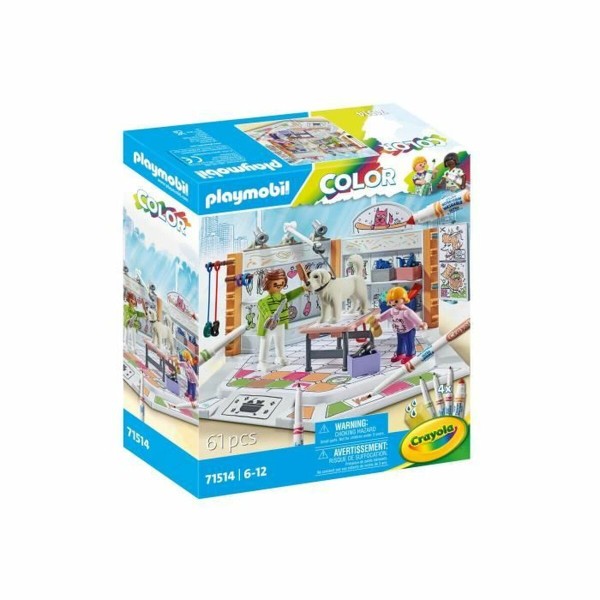 Playset Playmobil Color 71514 Grooming Salon 61 Kappaletta
