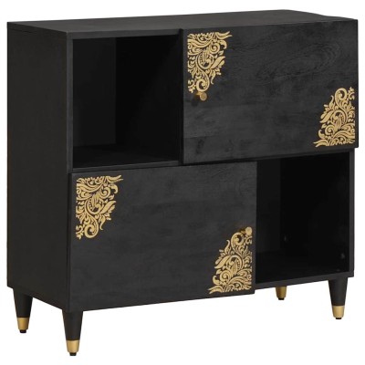 Kabal with shelf Black 80 x...
