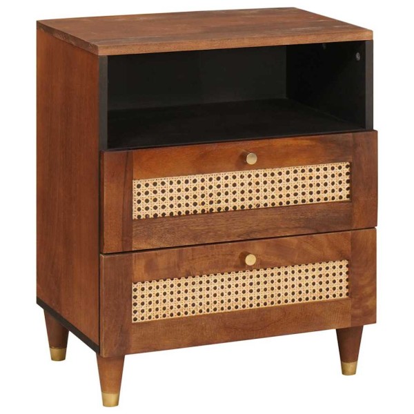Bedside tables 50 x 33 x 62 cm Solid mango wood
