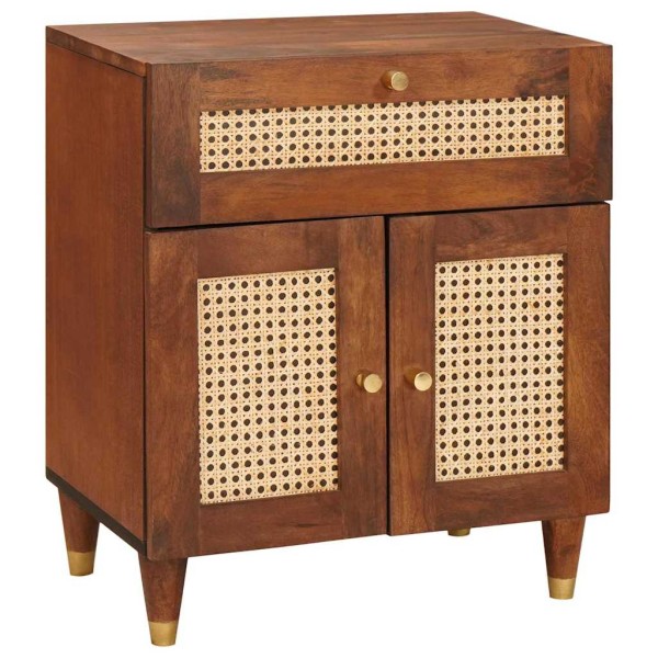 Bedside tables 50 x 33 x 60 cm Solid mango wood