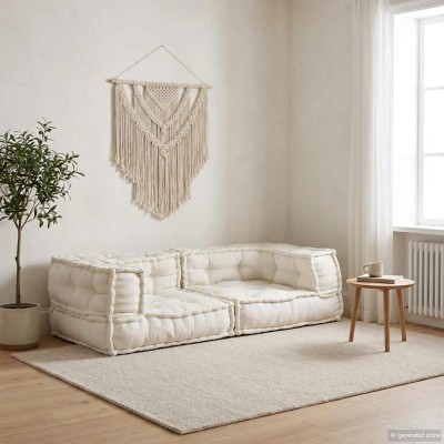 Two-seater modular sofa,...