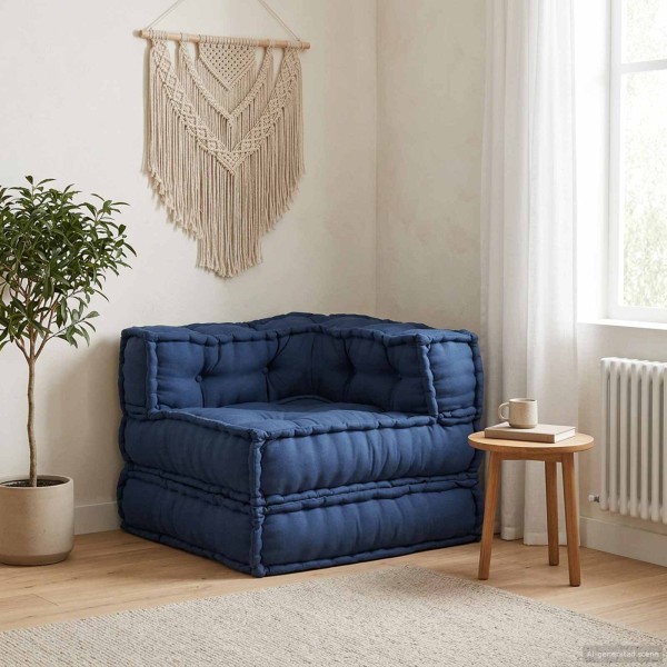 Modular sofa Indigo 70 x 70 x 56 cm Fabric