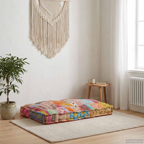 Modern sofa cushion Multicolored 120 x 80 x 12 cm