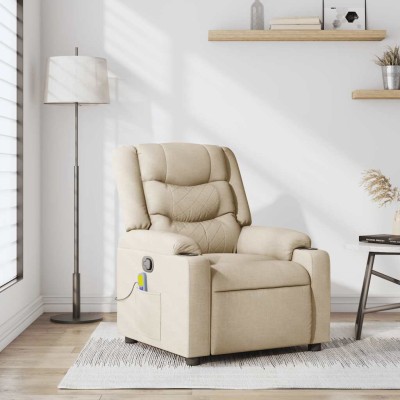 Reclining massage chair,...