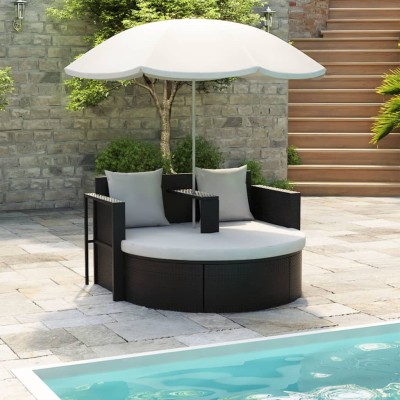 Garden lounger with...
