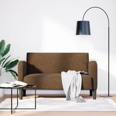Loveseat sofa, brown,...