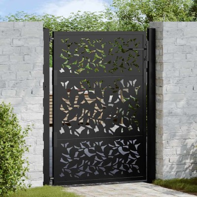 Garden gate, black, 100x125...