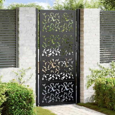 Garden gate, black, 100x200...