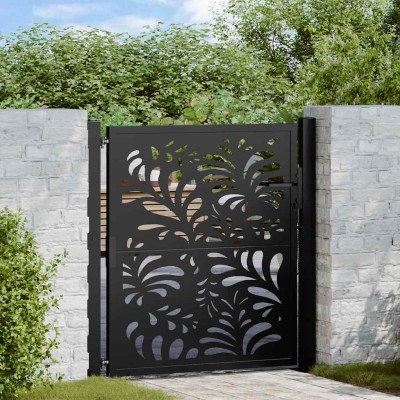 Garden gate, black, 100x100...
