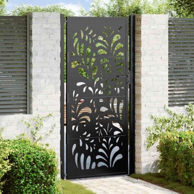 Garden gate, black, 100x200...