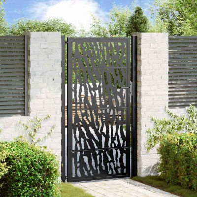 Garden gate, black, 100x175...