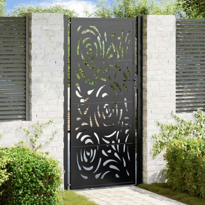 Garden gate, black, 100x200...