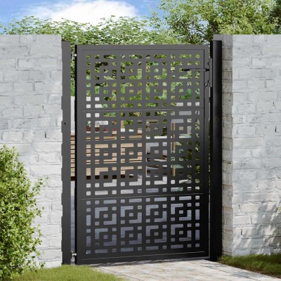 Garden gate, black, 100x125...