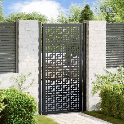 Garden gate, black, 100x175...