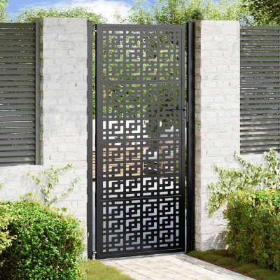 Garden gate, black, 100x200...