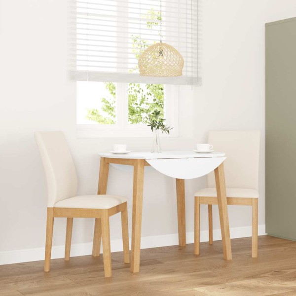 dining chairs with cushions 2 pcs Solid wood rubber