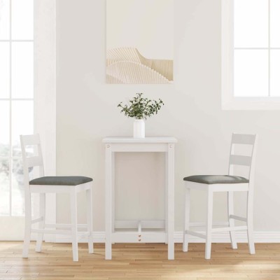 Bar stools with cushions, 2...