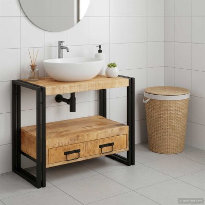 Mirror cabinet Brown 71 x...