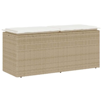 garden bench with cushion...