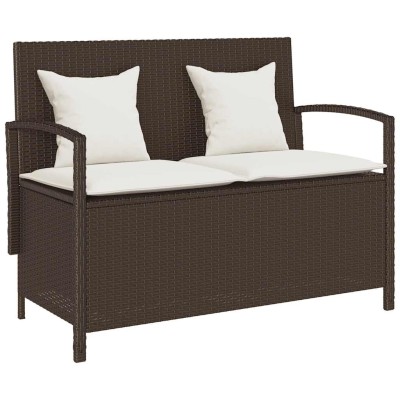 garden storage bench with...