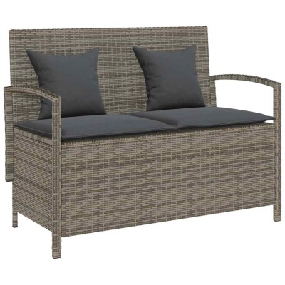 garden storage bench with...