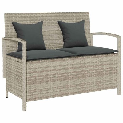 garden storage bench with...