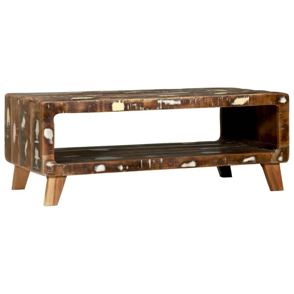 Coffee table 90 x 50 x 35 cm Solid reclaimed wood
